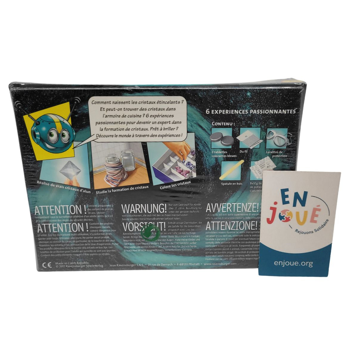 Jeu éducatif - Kit d'expérience science X - Ravensburger - À partir de 10 ans. Comme neuf - Vue 3 - 